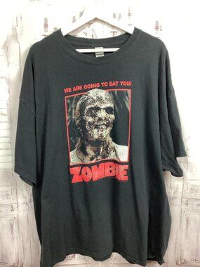 Zombie Lucio Fulci We Are Going To Eat You Shirt 3XL